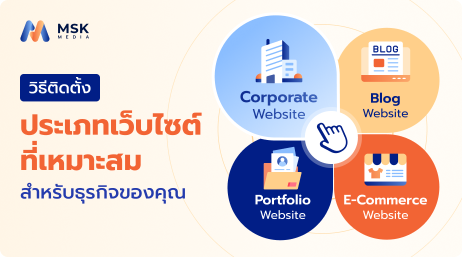 เว็บไซต์มีประเภทไหนบ้าง