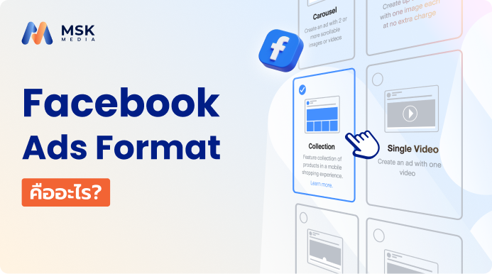facebook ads format